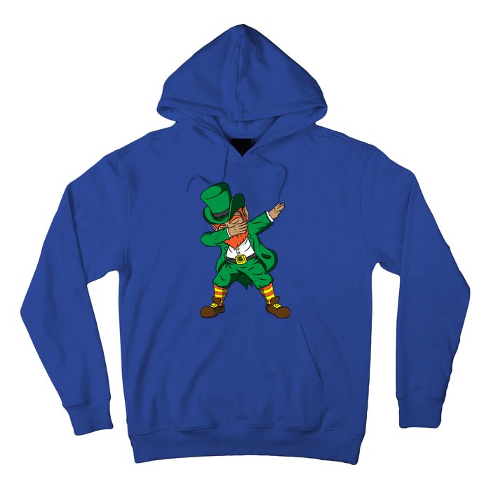 Funny Dabbing Leprechaun St Patricks Day Meaningful Gift Hoodie