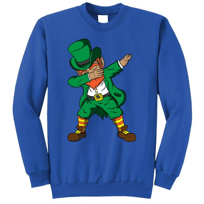 Funny Dabbing Leprechaun St Patricks Day Meaningful Gift Sweatshirt