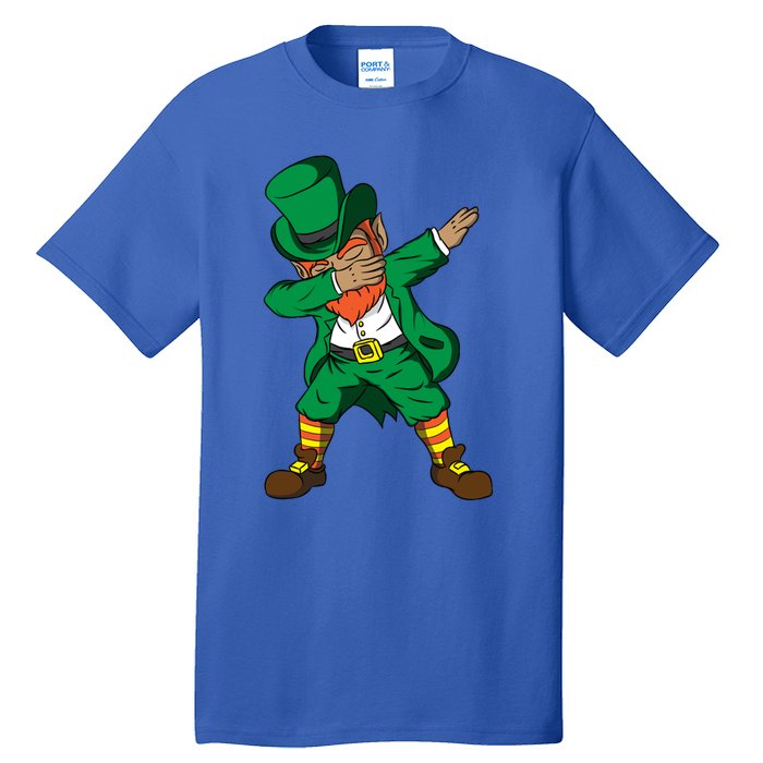 Funny Dabbing Leprechaun St Patricks Day Meaningful Gift Tall T-Shirt