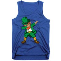 Funny Dabbing Leprechaun St Patricks Day Meaningful Gift Tank Top