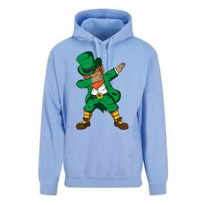 Funny Dabbing Leprechaun St Patricks Day Meaningful Gift Unisex Surf Hoodie