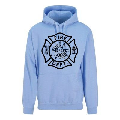 Fire Departt Logo Uniform Fire Symbol Firefighter Gear Gift Unisex Surf Hoodie