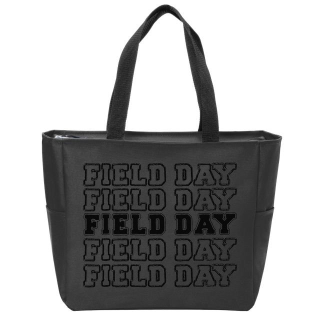 Field Day Last Day OF School Teacher Zip Tote Bag