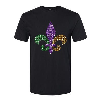 Fleur De Lis Mardi Gras Symbol Softstyle® CVC T-Shirt