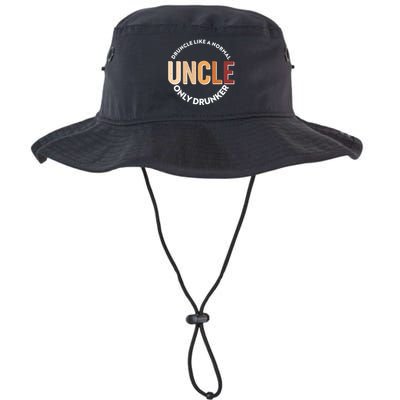 Funny Druncle Like A Normal Uncle Only Drunker Bucket Hat