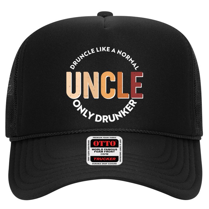 Funny Druncle Like A Normal Uncle Only Drunker Hat
