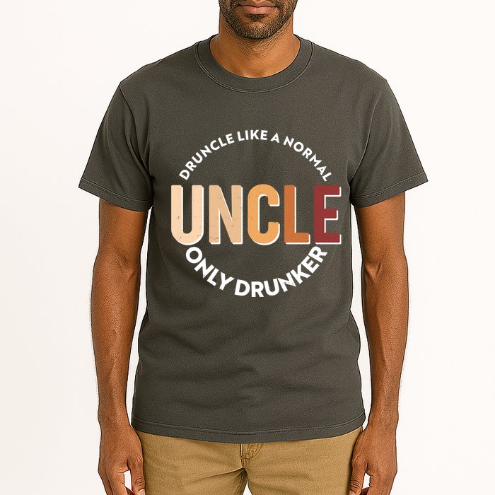 Funny Druncle Like A Normal Uncle Only Drunker Tall T-Shirt