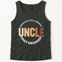 Funny Druncle Like A Normal Uncle Only Drunker Tank Top