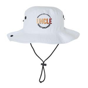 Funny Druncle Like A Normal Uncle Only Drunker Legacy Cool Fit Booney Bucket Hat