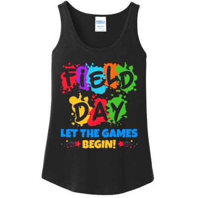 Field Day Let The Games Begin Sporty Day Ladies Essential Tank