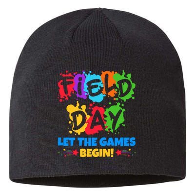 Field Day Let The Games Begin Sporty Day Sustainable Beanie