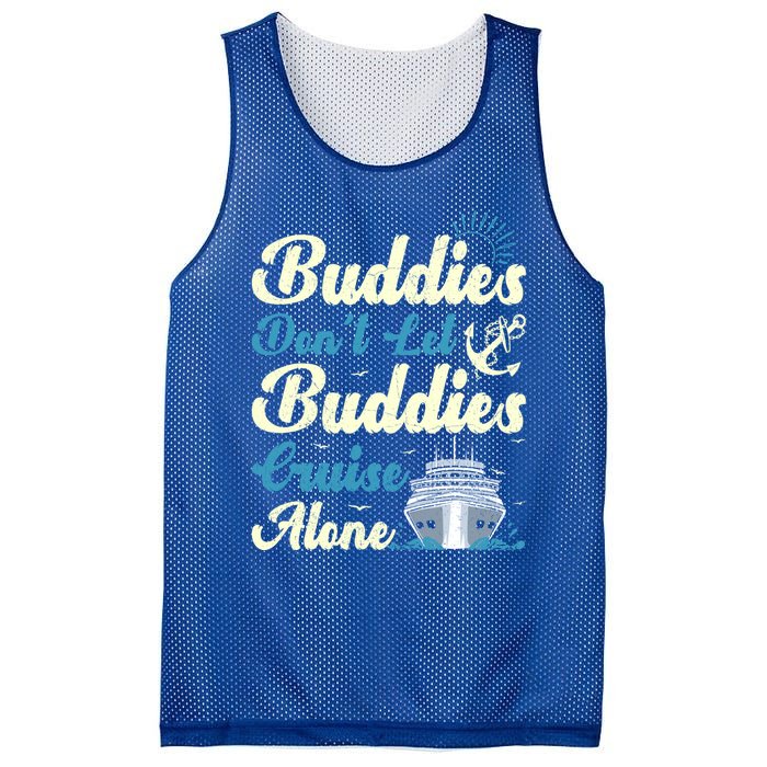 Friends Dont Let Buddies Cruise Alone Cruising Ship Meaningful Gift Mesh Reversible Basketball Jersey Tank