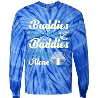 Friends Dont Let Buddies Cruise Alone Cruising Ship Meaningful Gift Tie-Dye Long Sleeve Shirt