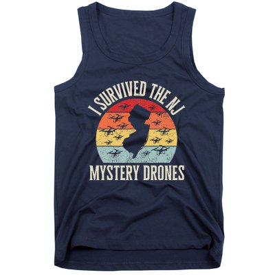 Funny Drone Lover I Survived The New Jersey Mystery Drones Tank Top