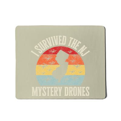 Funny Drone Lover I Survived The New Jersey Mystery Drones Mousepad