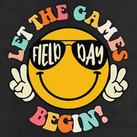Field Day Let The Games Begin 2025 Teachers 7 Panel Mesh Trucker Snapback Hat
