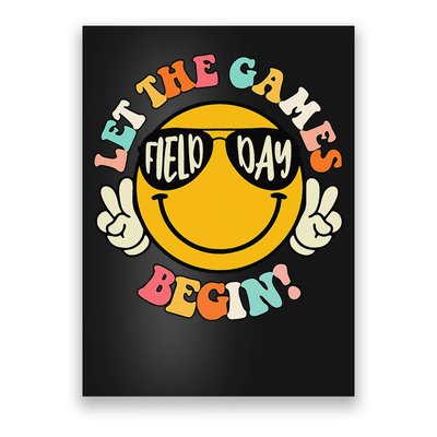 Field Day Let The Games Begin 2025 Teachers Poster