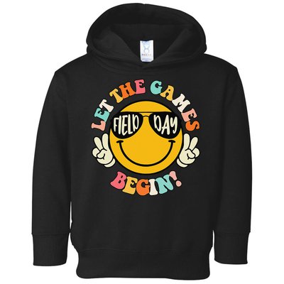 Field Day Let The Games Begin 2025 Teachers Toddler Hoodie