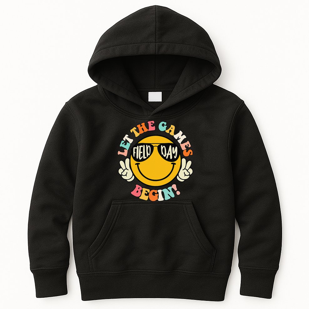 Field Day Let The Games Begin 2025 Teachers Kids Hoodie