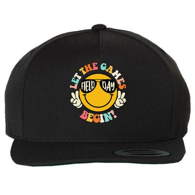Field Day Let The Games Begin 2025 Teachers Wool Snapback Cap