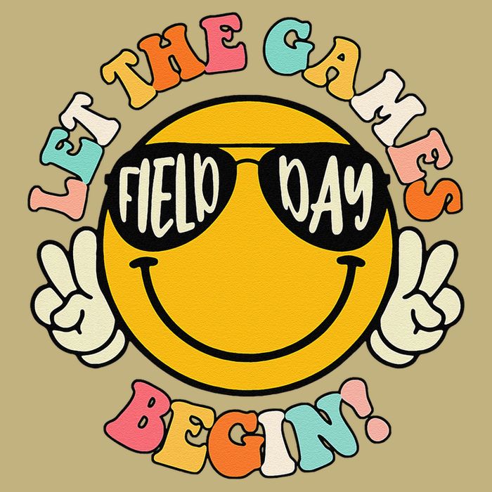 Field Day Let The Games Begin 2025 Teachers Cooling Performance Long Sleeve Crew