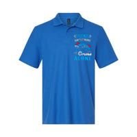 Friends Dont Let Cruise Alone Beach Summer Vacation Gift Softstyle Adult Sport Polo