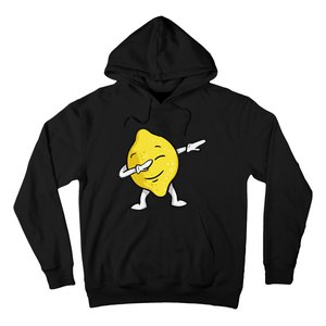 Funny Dabbing Lemon Illustration Lemonade Lover Hoodie