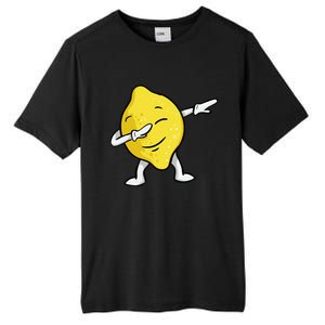 Funny Dabbing Lemon Illustration Lemonade Lover Tall Fusion ChromaSoft Performance T-Shirt