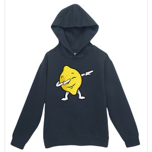 Funny Dabbing Lemon Illustration Lemonade Lover Urban Pullover Hoodie