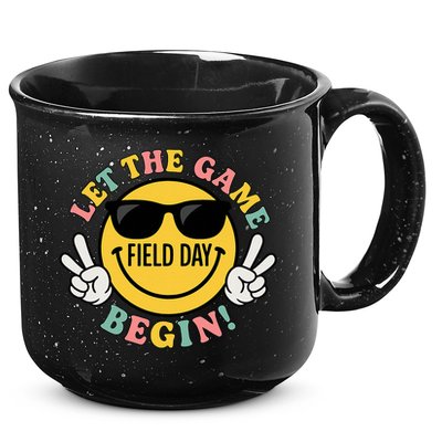 Field Day Let The Games Begin 15oz Campfire Ceramic Mug