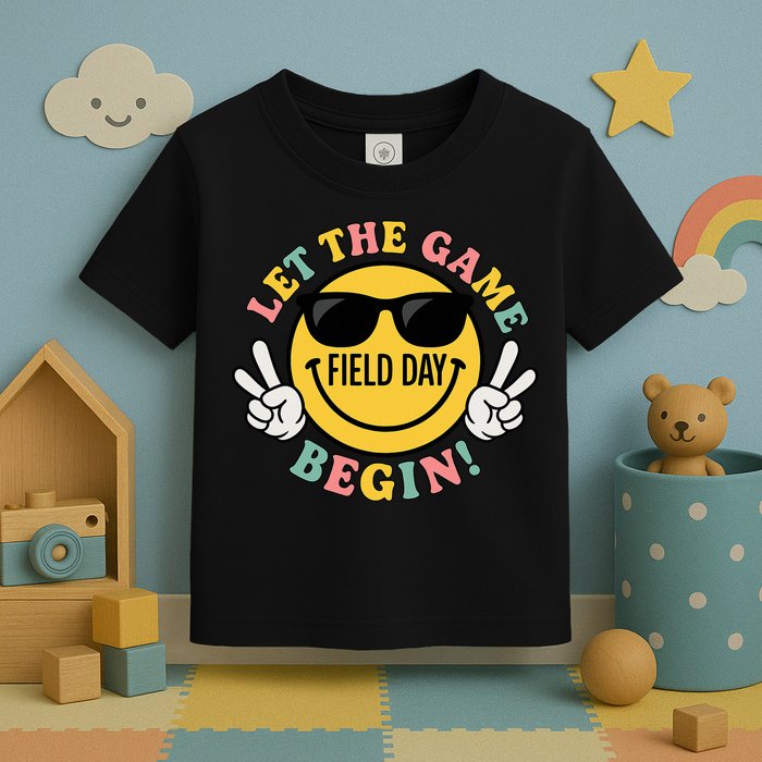 Field Day Let The Games Begin Toddler T-Shirt