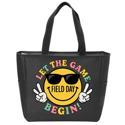 Field Day Let The Games Begin Zip Tote Bag