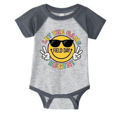 Field Day Let The Games Begin Infant Baby Jersey Bodysuit