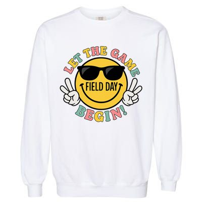Field Day Let The Games Begin Garment-Dyed Sweatshirt
