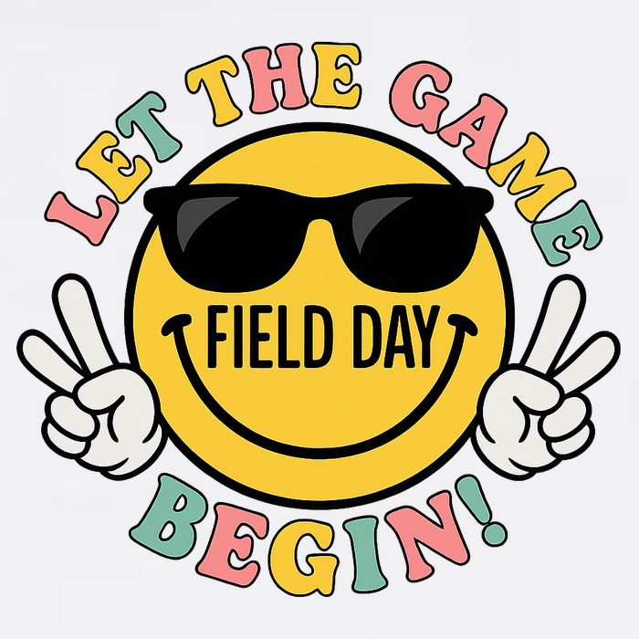 Field Day Let The Games Begin Garment-Dyed Sweatshirt