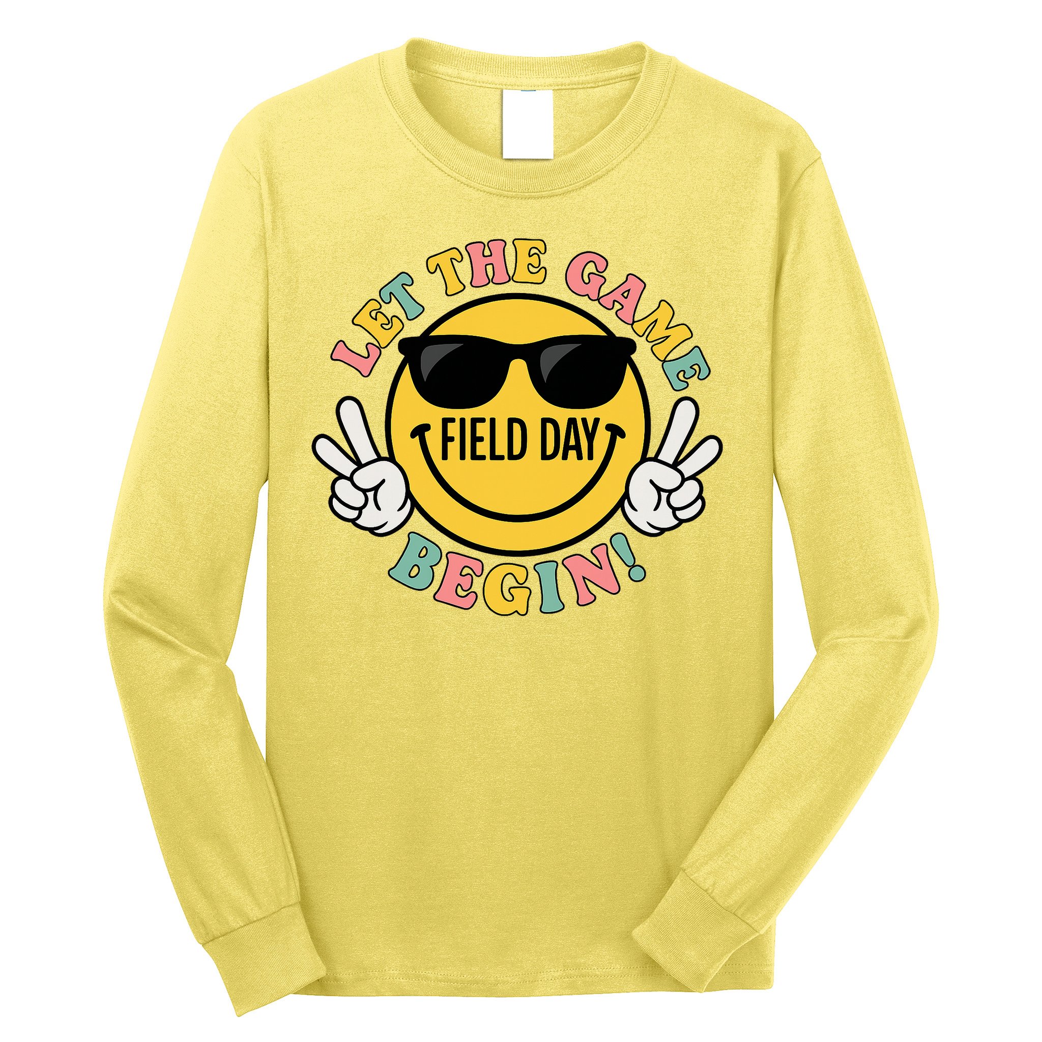 Field Day Let The Games Begin Long Sleeve Shirt