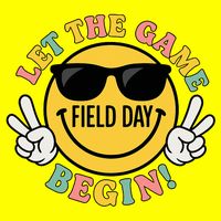 Field Day Let The Games Begin Button