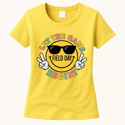 Field Day Let The Games Begin Womens T-Shirt