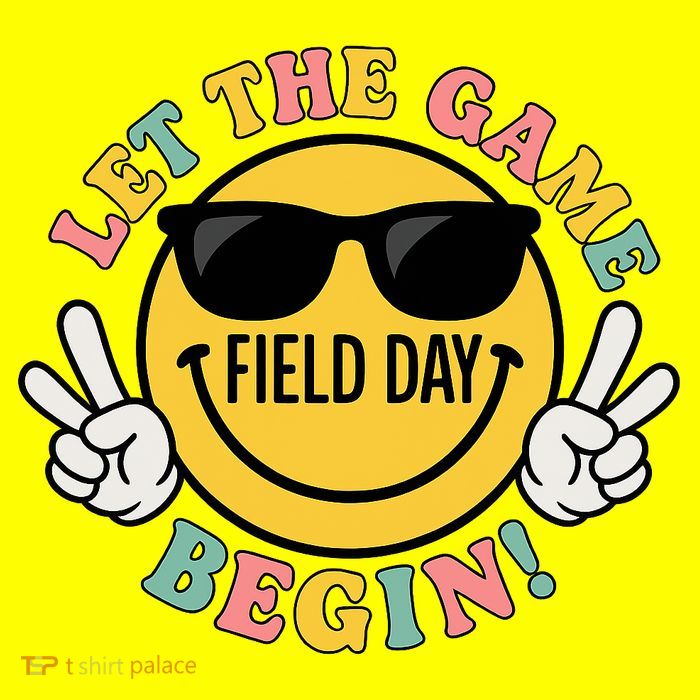 Field Day Let The Games Begin Kids T-Shirt