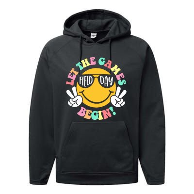 Field Day Let The Games Begin Performance Fleece Hoodie