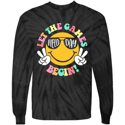 Field Day Let The Games Begin Tie-Dye Long Sleeve Shirt