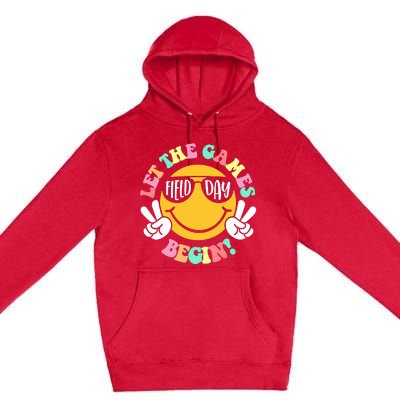 Field Day Let The Games Begin Premium Pullover Hoodie