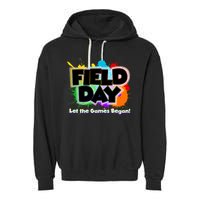 Field Day Let The Game Begin Garment-Dyed Fleece Hoodie