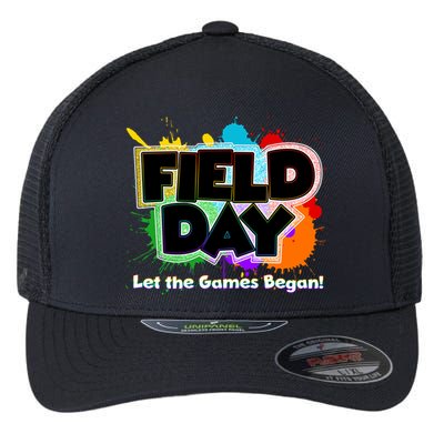 Field Day Let The Game Begin Flexfit Unipanel Trucker Cap