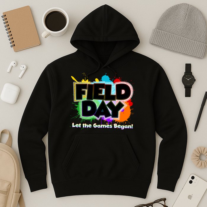 Field Day Let The Game Begin Hoodie