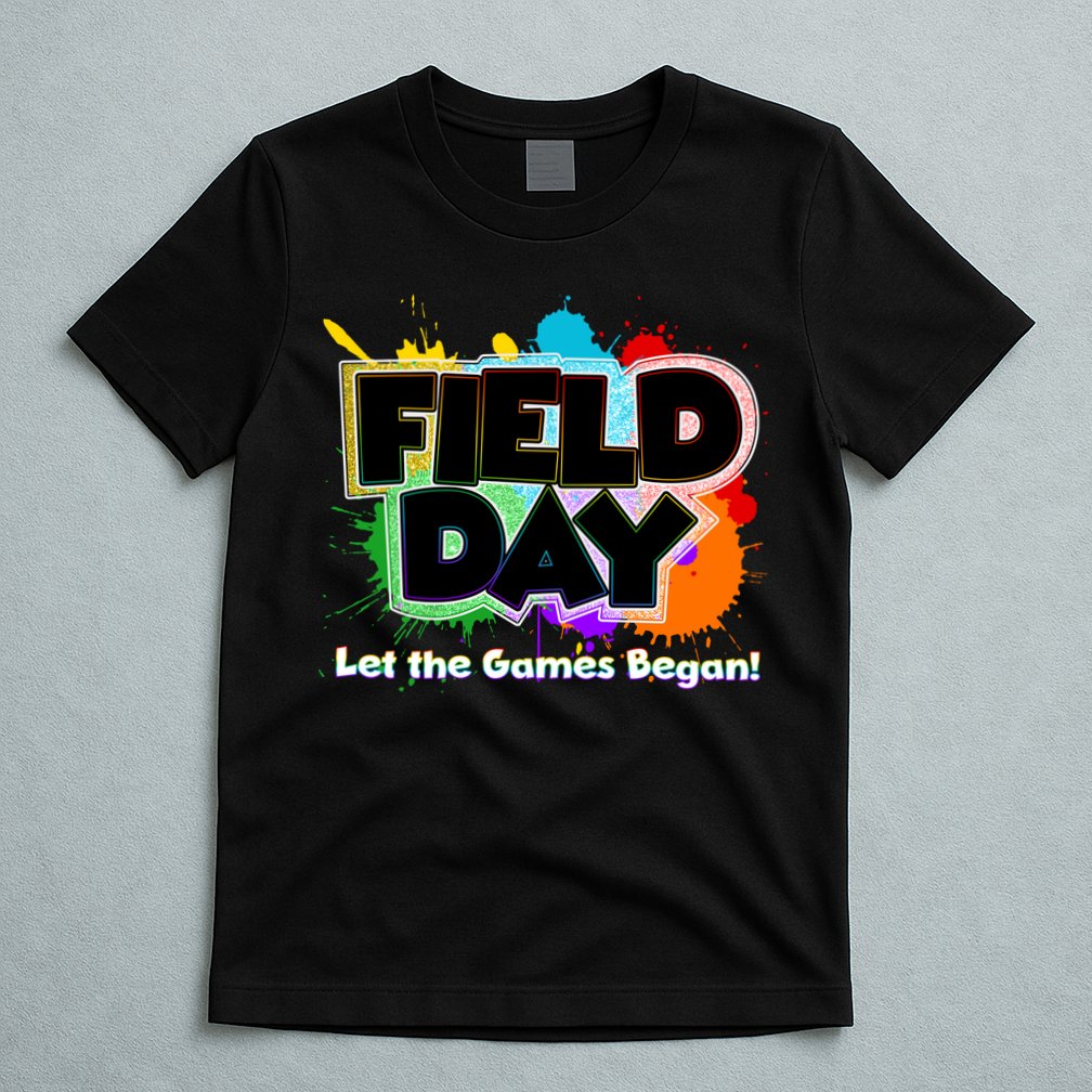 Field Day Let The Game Begin T-Shirt