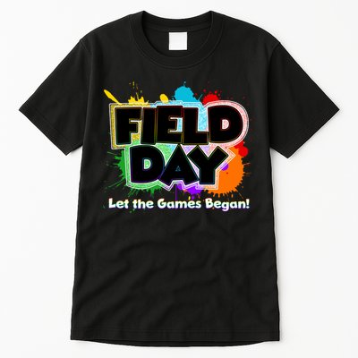 Field Day Let The Game Begin Tall T-Shirt