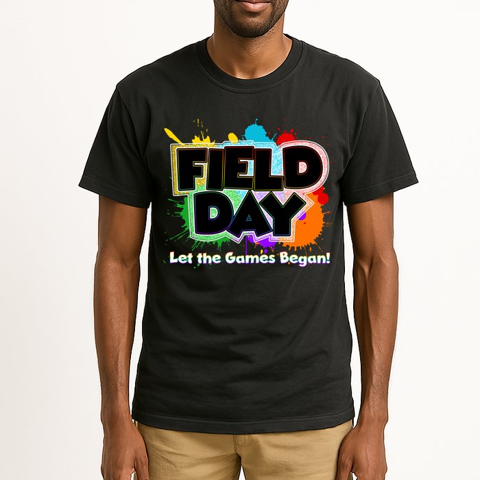 Field Day Let The Game Begin Tall T-Shirt