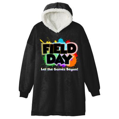 Field Day Let The Game Begin Hooded Wearable Blanket