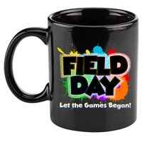 Field Day Let The Game Begin 11oz C Handle Ceramic Mug